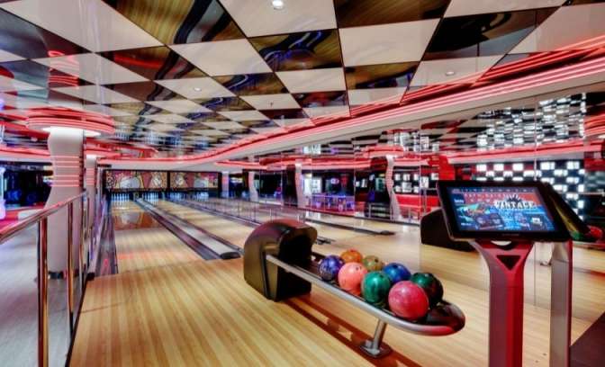 Bowlingbaan MSC Seaside